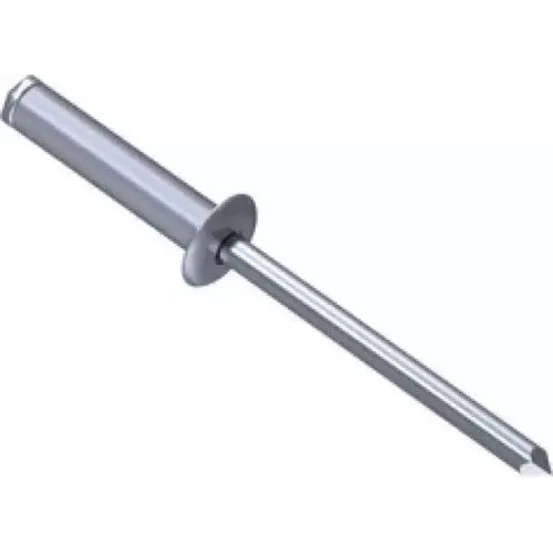 Blindniet GESIPA 1433488 Aluminium Stahl 8 mm Kopf 4 mm Schaft 12 mm Länge