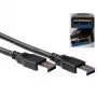 USB-Kabel ACT USB 3.0 A Stecker - USB A Stecker 0,50 m