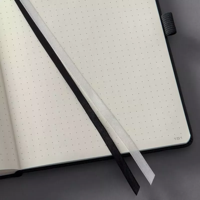 Schreibnotizbuch Sigel CO108 A4 194 Blatt Schwarz