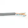 CAT5E F/UTP Verlegekabel ACT FS100H 100 m Grau
