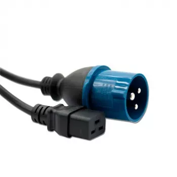 Netzkabel ACT Powercord CEE1 - C19 schwarz 2,5 m