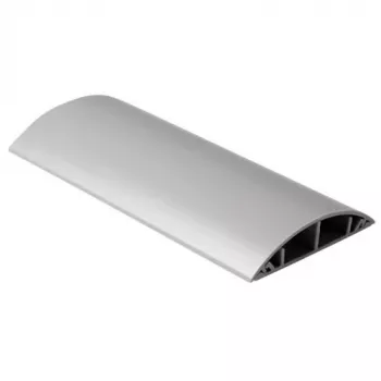 ACT Kabelkanal rund aus PVC 50 mm, Grau, PVC, V-0, 50 mm