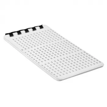 ACT Drahtmarkierer selbstklebend A~Z,/,+,-,0~15, Weiß, 33 mm, 1 Stk., 5,6 mm