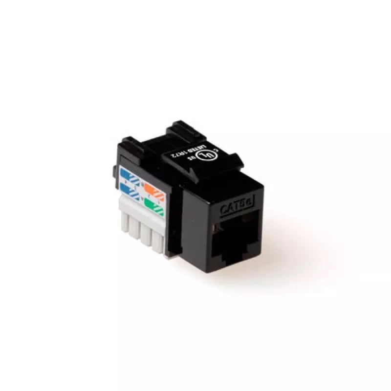 ACT CAT6A Keystone Jack ungeschirmt LSA Aufnahme weiß