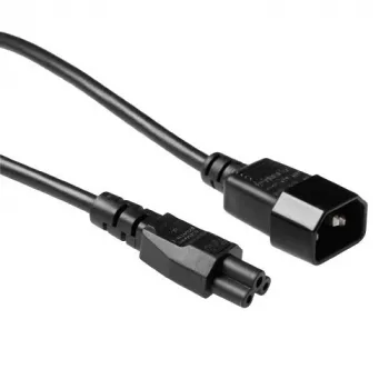ACT Stromkabel C14 - C5 schwarz 2 m