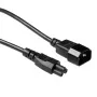 ACT Stromkabel C14 - C5 schwarz 2 m