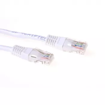 ACT Weiß 7 Meter U/UTP CAT6A Patchkabel mit RJ45-Steckern