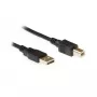 Ewent EC2402 USB-Kabel USB 2.0 1,8 m USB A USB B Schwarz