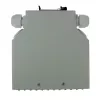 ACT DIN-Schienen-Glasfaser-Abschlussbox unbestückt, 12 Ports, Glasfaser, Elfenbein, 130 mm, 130 mm, 45,3 mm, Box