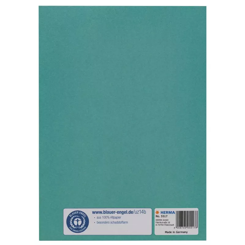 Magazin-/Bucheinband HERMA 5517 Türkis