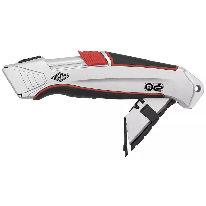 Cuttermesser WEDO 78 825 Schwarz Rot Silber