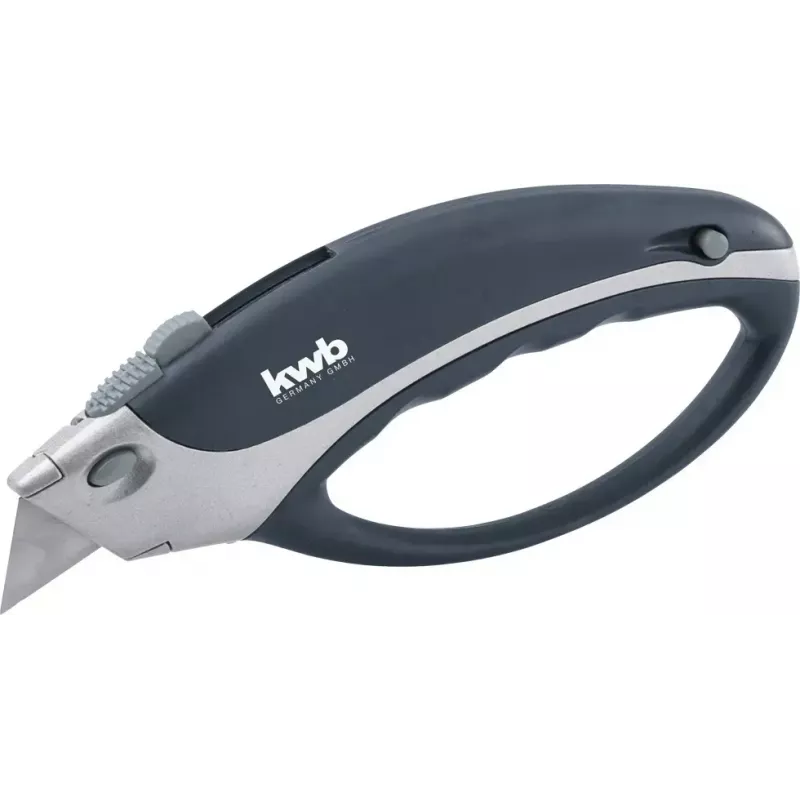 Teppichmesser KWB 013400 Schwarz Rasierklinge 170 mm Länge 6 cm Klinge