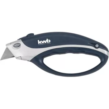 Teppichmesser KWB 013400 Schwarz Rasierklinge 170 mm Länge 6 cm Klinge