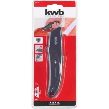 Cuttermesser KWB 013710 155 mm Länge 6 cm Klinge
