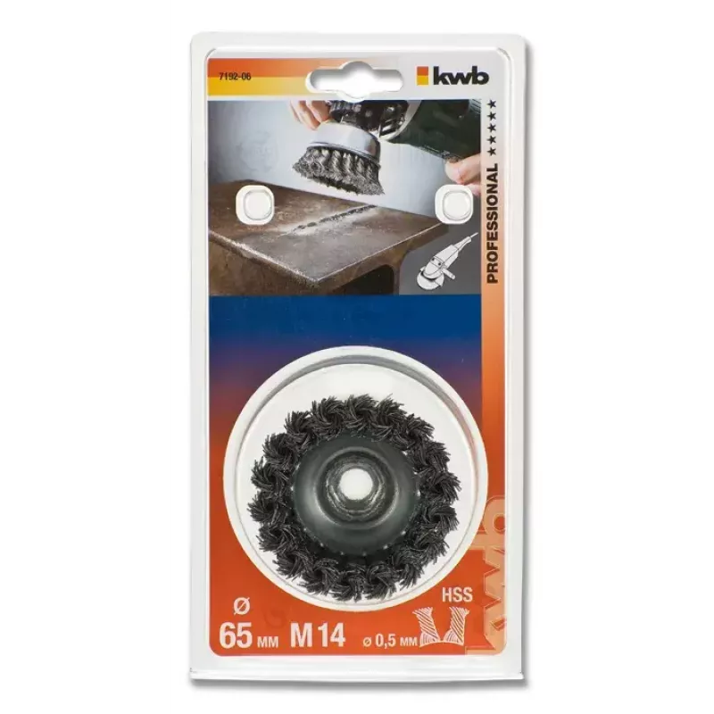 Topfbürste KWB 719206 Drahtbürste 6,6 cm