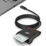 ACT Externer USB-C Smartcard eID Kartenleser, schwarz