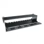 ACT Fiber Panel High Density 2HE für 12 MTP®-MPO-Kassetten / Keystone-Adapterplatten