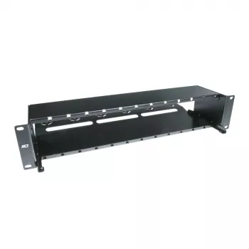 ACT Fiber Panel High Density 2HE für 12 MTP®-MPO-Kassetten / Keystone-Adapterplatten