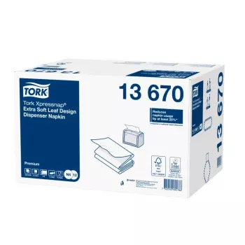 Papierservietten Tork 13670 Weiß 500 Stück
