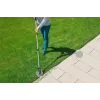 Unkrautstecher WENKO 88231500 Edelstahlgriff Kunststoff Schwarz Grau 139 cm