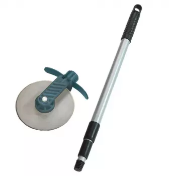 Unkrautstecher WENKO 88231500 Edelstahlgriff Kunststoff Schwarz Grau 139 cm