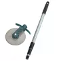 Unkrautstecher WENKO 88231500 Edelstahlgriff Kunststoff Schwarz Grau 139 cm
