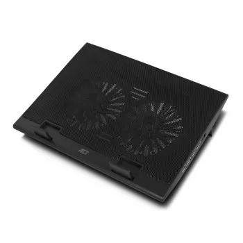 Laptop-Ständer ACT AC8105 mit Lüfter höhenverstellbar 2 Positionen 4-Port-Hub