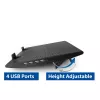 Laptop-Ständer ACT AC8105 mit Lüfter höhenverstellbar 2 Positionen 4-Port-Hub