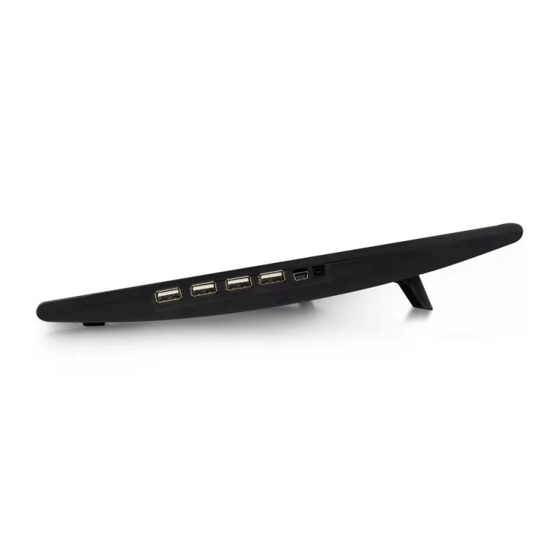 Laptop-Ständer ACT AC8105 mit Lüfter höhenverstellbar 2 Positionen 4-Port-Hub