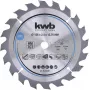 Kreissägeblatt KWB 584157 18,4 cm für Spanplatten Hartholz Kunststoff Weichholz