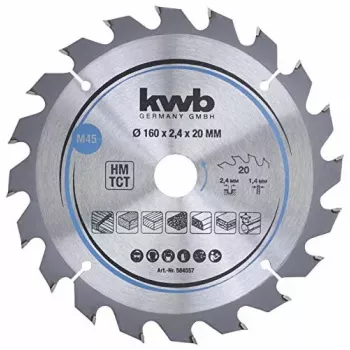 Kreissägeblatt KWB 584557 Hartmetallbestückt 1 Stk.