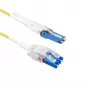ACT 2 Meter Singlemode 9/125 OS2 Polarity Twist uniboot Duplex Glasfaser-Patchkabel mit CS - LC Steckern