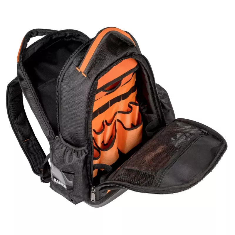 Rucksack Bahco 4750FB8 robustes, leichtes Design mit mehreren Taschen