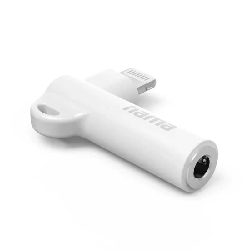 Hama 00201700 Kabel-Adapter 3,5 mm Lightning Weiß