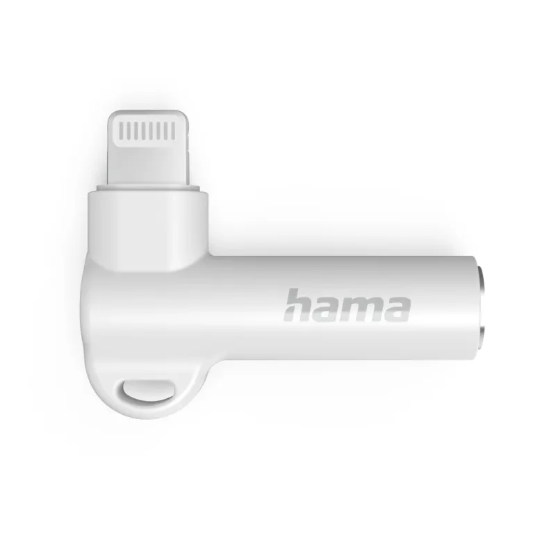 Hama 00201700 Kabel-Adapter 3,5 mm Lightning Weiß