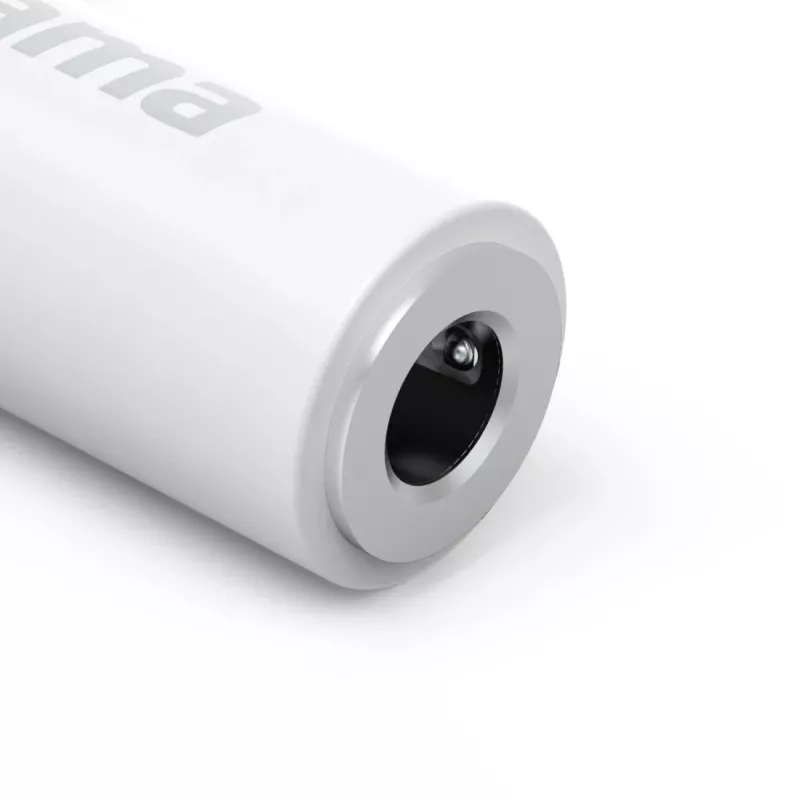 Hama 00201700 Kabel-Adapter 3,5 mm Lightning Weiß