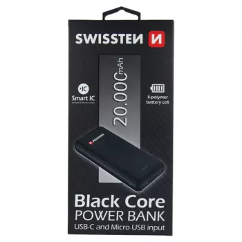 Powerbank Swissten 22013928 20000 mAh
