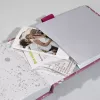 Sigel Jolie Beauty Pink Happiness JN338 Notizbuch, A6+, Punktkariert, Hardcover