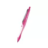Clip-on einziehbarer Kugelschreiber Herlitz my.pen Pink Weiß Blau