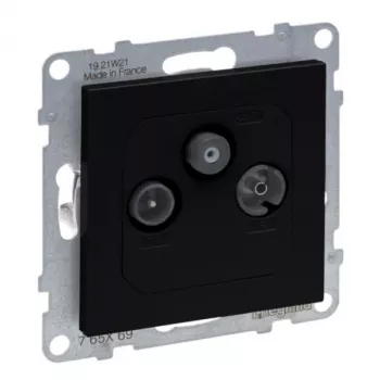 Legrand 765369 Steckdose TV + SAT Schwarz