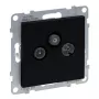 Legrand 765369 Steckdose TV + SAT Schwarz
