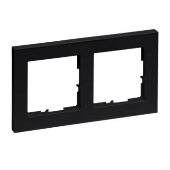 Legrand 765382 Wandplatte/Schalterabdeckung Schwarz