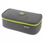 Federmäppchen Herlitz beatBox ABC Polyester Grau Gelb 225x120x70mm
