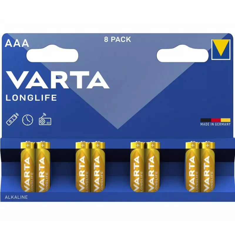 Einwegbatterie Varta 04103 AAA Alkaline 44,5 mm 11,3 g