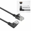 ACT Schwarz 1,5 Meter U/UTP CAT6A LSZH Slimline Patchkabel mit DC2951
