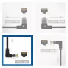ACT Schwarz 3 Meter U/UTP CAT6A LSZH Slimline Patchkabel mit RJ45 DC4903
