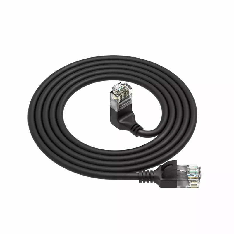 ACT Schwarz 0,25 Meter U/UTP CAT6A LSZH Slimline Patchkabel mit DC4952