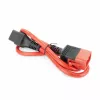 ACT Stromkabel C19 IEC Lock - C20 IEC Lock Dual Locking rot 1 m, PC3633