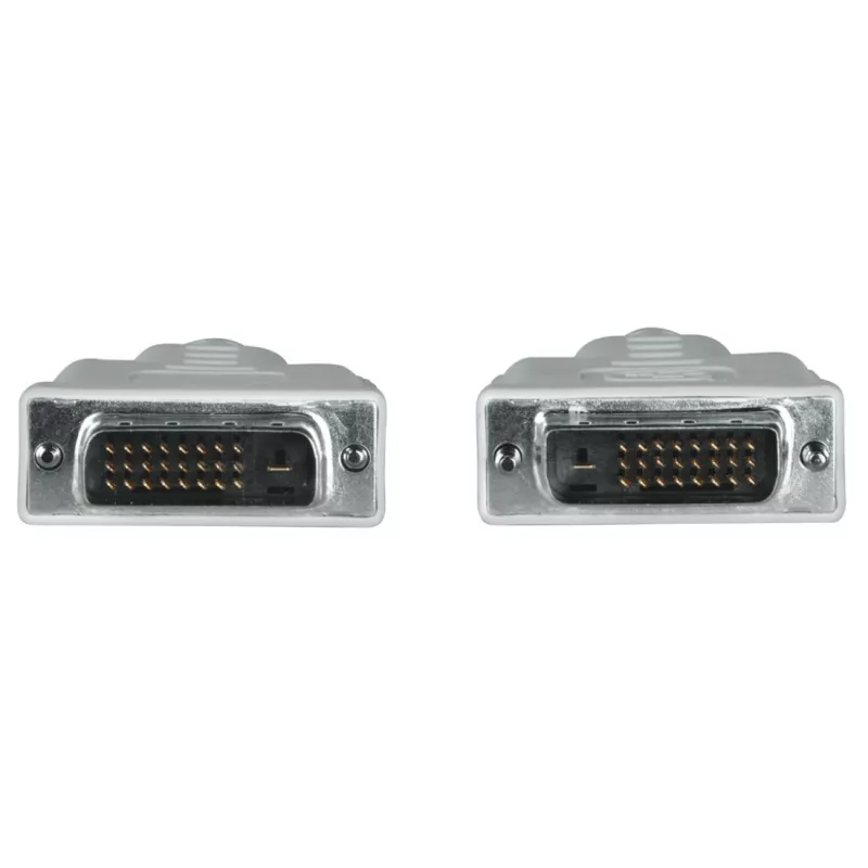 Hama 00200931 DVI-Kabel 1,5 m DVI-D Grau