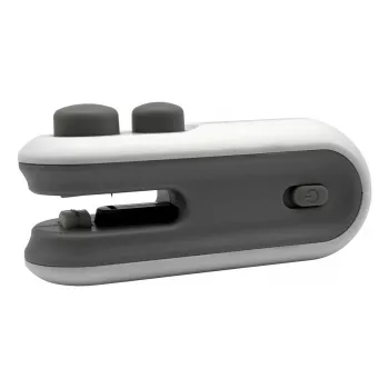 Folienschweißgerät RealPower 495515 Schwarz/Silber — tragbarer Mini-Folienschweißer mit Schneider